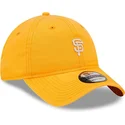 petten-gebogen-oranje-verstelbaar-9twenty-mini-van-san-francisco-giants-mlb-van-new-era