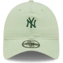 petten-gebogen-groen-verstelbaar-9twenty-mini-van-new-york-yankees-mlb-van-new-era