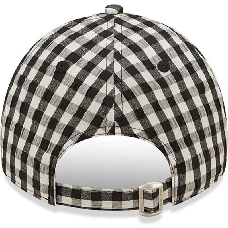 petten-gebogen-zwart-verstelbaar-9twenty-gingham-van-new-york-yankees-mlb-van-new-era petten-gebogen-zwart-verstelbaar-9twenty-gingham-van-new-york-yankees-mlb-van-new-era