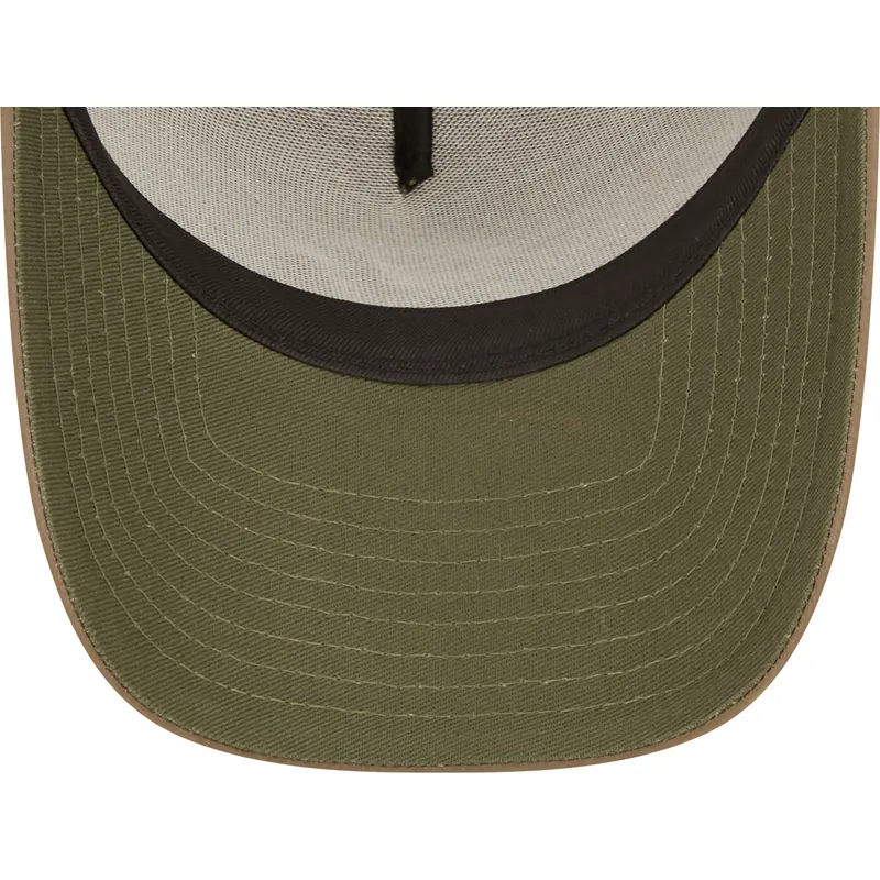petten-gebogen-groen-snapback-a-frame-tech-ripstop-van-new-york-yankees-mlb-van-new-era