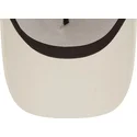 petten-gebogen-beige-snapback-a-frame-tech-ripstop-van-los-angeles-dodgers-mlb-van-new-era