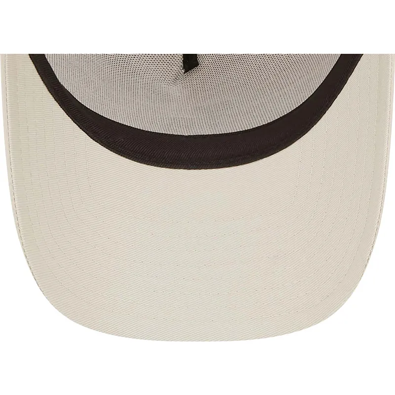 petten-gebogen-beige-snapback-a-frame-tech-ripstop-van-los-angeles-dodgers-mlb-van-new-era