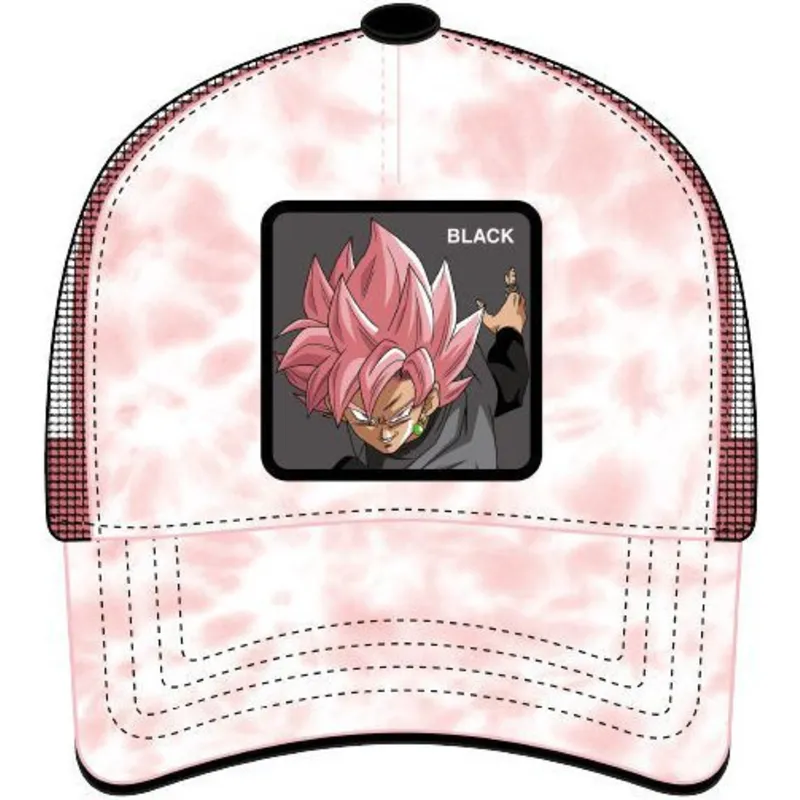 petten-gebogen-roze-snapback-bla3-goku-black-dragon-ball-van-capslab
