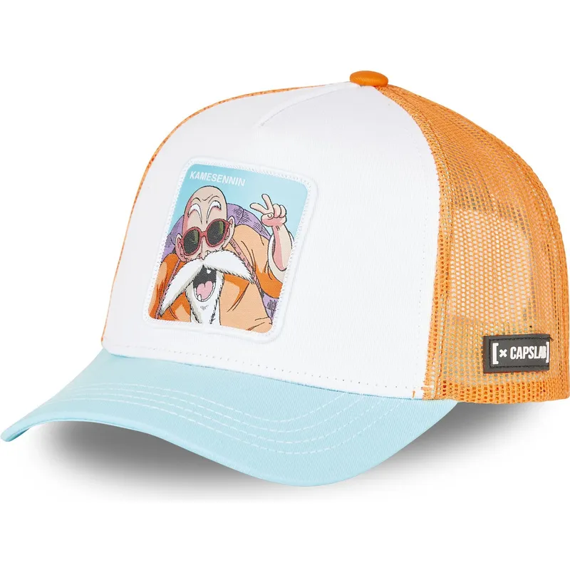 petten-gebogen-meerkleurig-snapback-db3-kam2-muten-roshi-dragon-ball-van-capslab