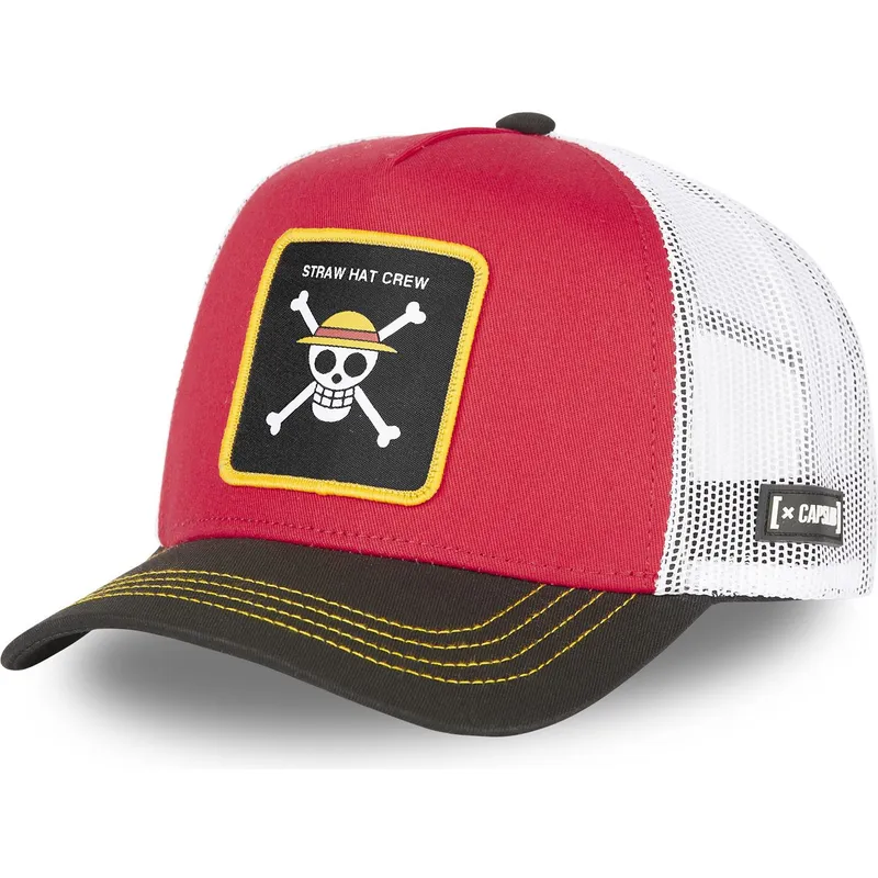 petten-gebogen-rood-snapback-one2-straw-hat-pirates-one-piece-van-capslab
