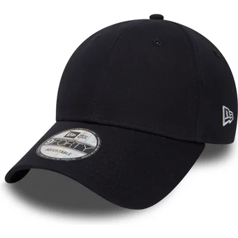 Petten gebogen marineblauw verstelbaar 9FORTY Basic Flag van New Era