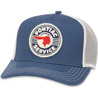 Petten gebogen blauw snapback Authorized Service Valin...