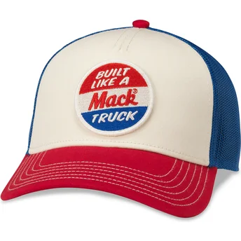 Petten gebogen meerkleurig snapback Twill Valin Patch van American Needle