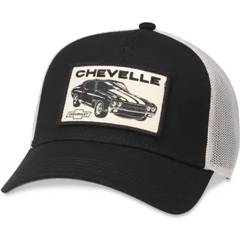 Petten gebogen zwart snapback Chevelle by Valin van...
