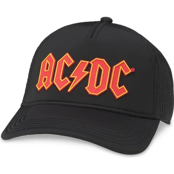 Petten gebogen zwart snapback Riptide Valin van American...