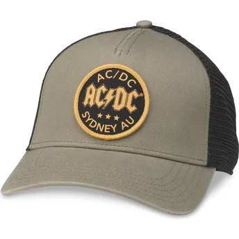 Petten gebogen groen snapback Valin van American Needle