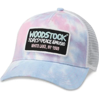Petten gebogen meerkleurig snapback Valin van American Needle