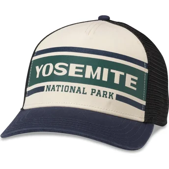Petten gebogen meerkleurig snapback Sinclair van American Needle