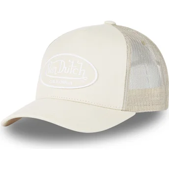 Petten gebogen beige verstelbaar LOF B5B van Von Dutch