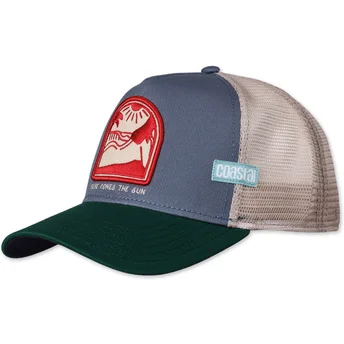 Petten gebogen meerkleurig snapback Here Comes The Sun HFT van Coastal