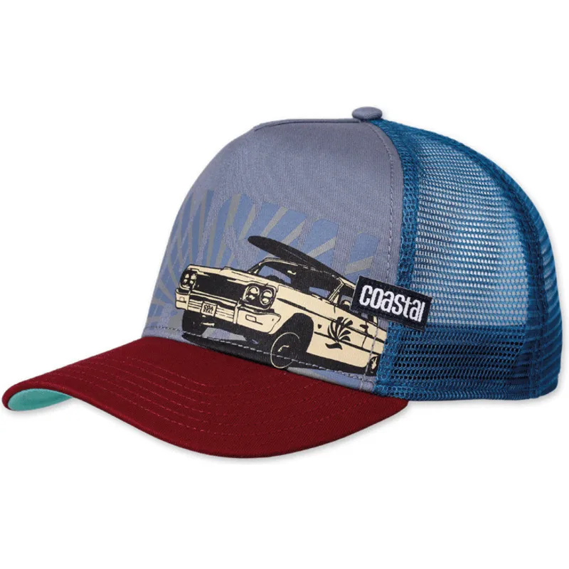 petten-gebogen-meerkleurig-snapback-low-car-hft-van-coastal