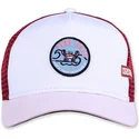 petten-gebogen-meerkleurig-snapback-pink-crab-hft-van-coastal