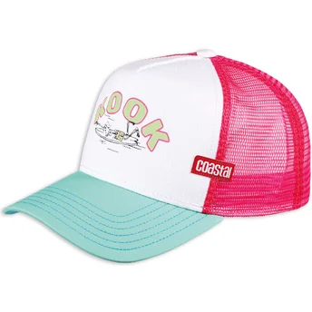 Petten gebogen meerkleurig snapback Kook HFT van Coastal