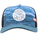 petten-gebogen-blauw-snapback-the-ocean-is-calling-hft-van-coastal