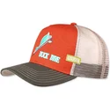 petten-gebogen-oranje-snapback-duck-dive-hft-van-coastal