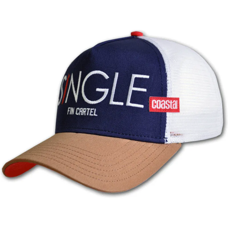 petten-plat-meerkleurig-snapback-single-fin-cartel-hft-van-coastal