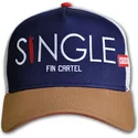 petten-plat-meerkleurig-snapback-single-fin-cartel-hft-van-coastal