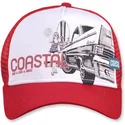 petten-plat-rood-snapback-surf-cars-chicks-hft-van-coastal