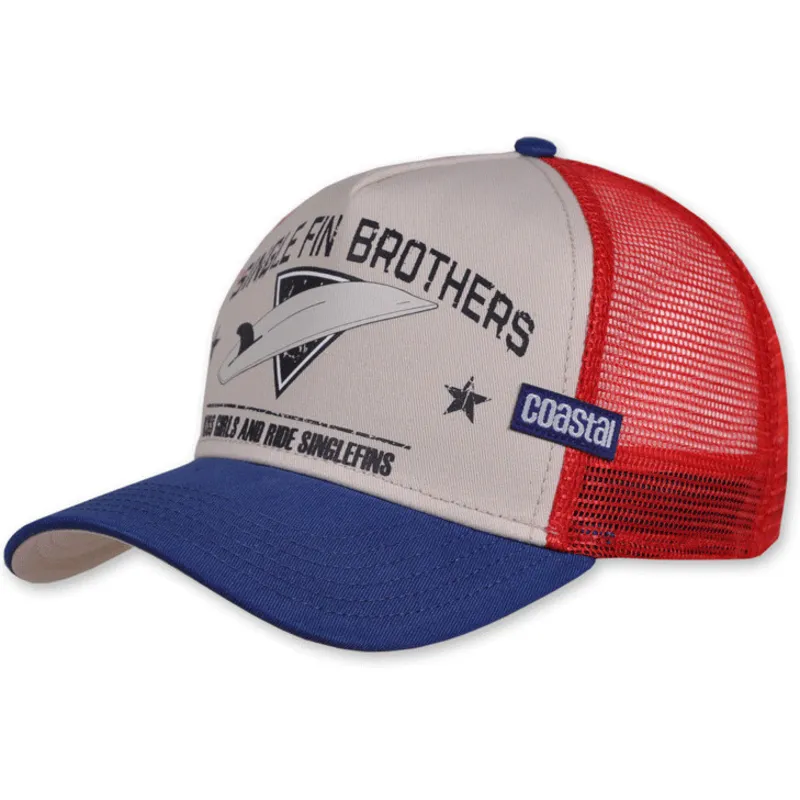 petten-gebogen-meerkleurig-snapback-single-fin-brothers-hft-van-coastal