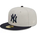 petten-plat-grijs-fitted-59fifty-farm-team-van-new-york-yankees-mlb-van-new-era