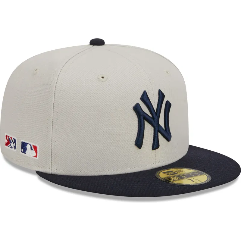 petten-plat-grijs-fitted-59fifty-farm-team-van-new-york-yankees-mlb-van-new-era