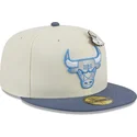 petten-plat-grijs-fitted-59fifty-the-elements-air-pin-van-chicago-bulls-nba-van-new-era