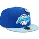 petten-plat-blauw-fitted-59fifty-the-elements-water-pin-van-los-angeles-lakers-nba-van-new-era