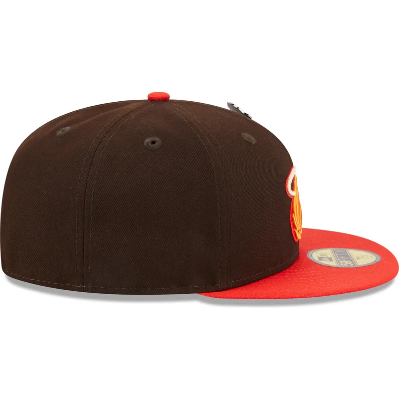 petten-plat-bruin-fitted-59fifty-the-elements-fire-pin-van-miami-heat-nba-van-new-era petten-plat-bruin-fitted-59fifty-the-elements-fire-pin-van-miami-heat-nba-van-new-era