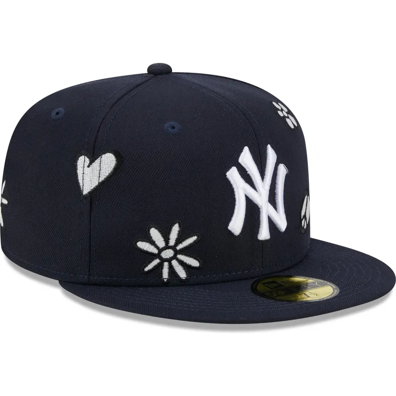 petten-plat-marineblauw-fitted-59fifty-sunlight-pop-van-new-york-yankees-mlb-van-new-era petten-plat-marineblauw-fitted-59fifty-sunlight-pop-van-new-york-yankees-mlb-van-new-era