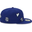 petten-plat-blauw-fitted-59fifty-sunlight-pop-van-los-angeles-dodgers-mlb-van-new-era