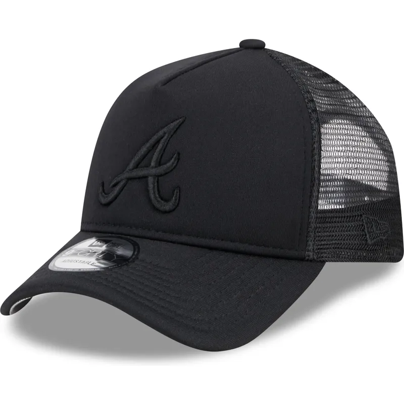 petten-gebogen-zwart-snapback-9forty-a-frame-all-day-van-atlanta-braves-mlb-van-new-era petten-gebogen-zwart-snapback-9forty-a-frame-all-day-van-atlanta-braves-mlb-van-new-era