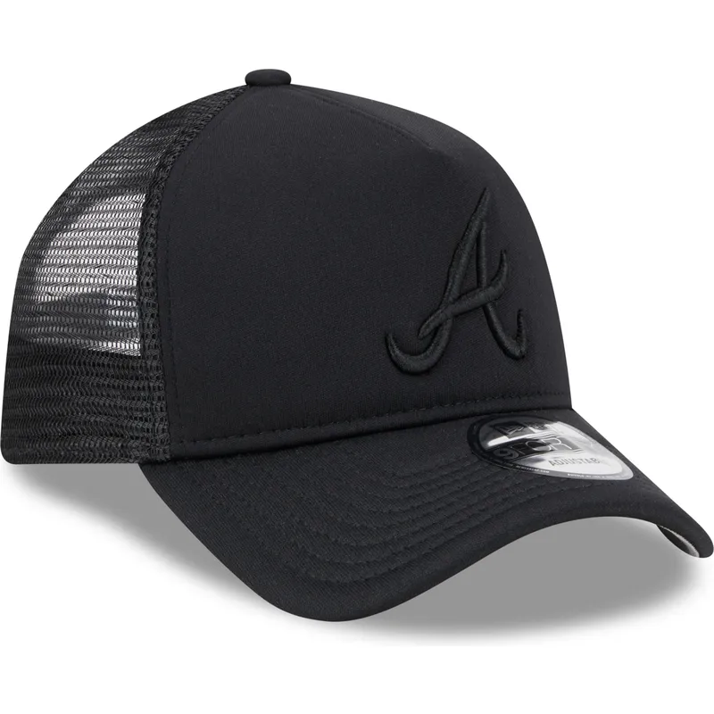 petten-gebogen-zwart-snapback-9forty-a-frame-all-day-van-atlanta-braves-mlb-van-new-era petten-gebogen-zwart-snapback-9forty-a-frame-all-day-van-atlanta-braves-mlb-van-new-era