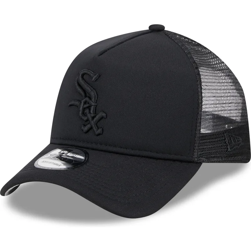 petten-gebogen-zwart-snapback-9forty-a-frame-all-day-van-chicago-white-sox-mlb-van-new-era