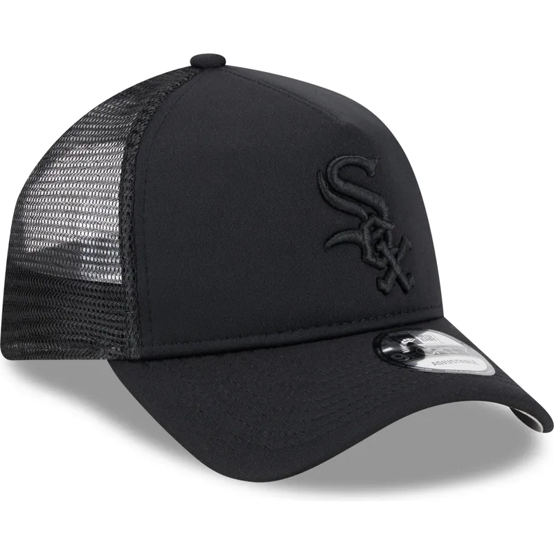 petten-gebogen-zwart-snapback-9forty-a-frame-all-day-van-chicago-white-sox-mlb-van-new-era