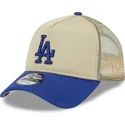 petten-gebogen-beige-snapback-9forty-a-frame-all-day-van-los-angeles-dodgers-mlb-van-new-era