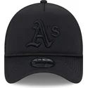 petten-gebogen-zwart-snapback-9forty-a-frame-all-day-van-oakland-athletics-mlb-van-new-era