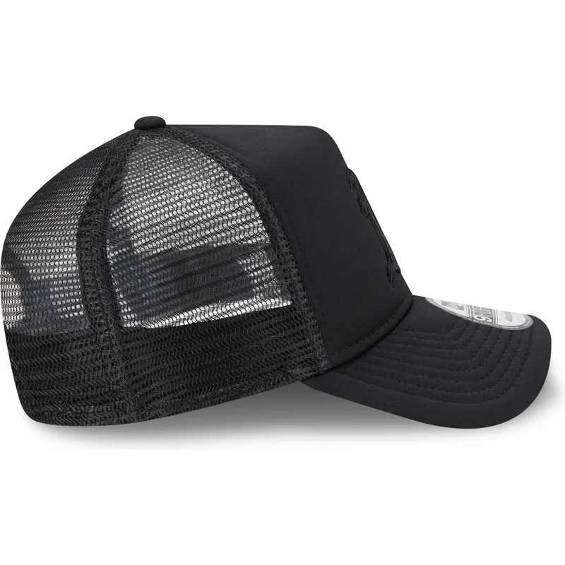 petten-gebogen-zwart-snapback-9forty-a-frame-all-day-van-oakland-athletics-mlb-van-new-era