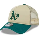 petten-gebogen-beige-snapback-9forty-a-frame-all-day-van-oakland-athletics-mlb-van-new-era