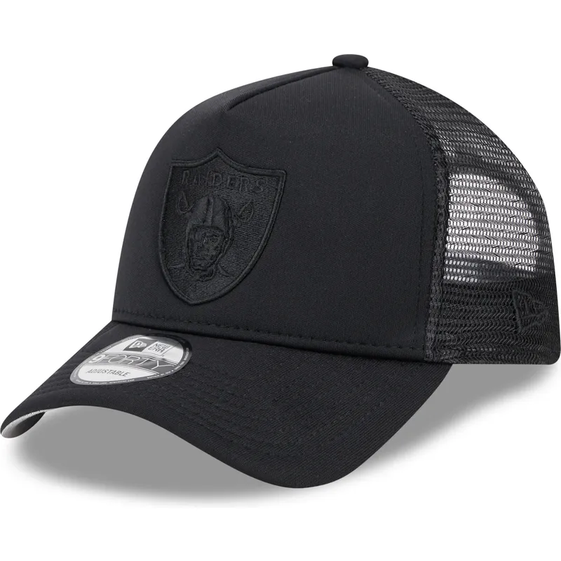 petten-gebogen-zwart-snapback-9forty-a-frame-all-day-van-las-vegas-raiders-nfl-van-new-era
