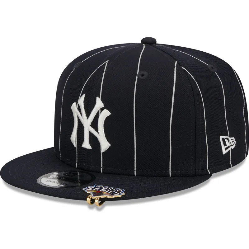 petten-plat-marineblauw-snapback-9fifty-pinstripe-visor-clip-van-new-york-yankees-mlb-van-new-era