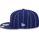 petten-plat-blauw-snapback-9fifty-pinstripe-visor-clip-van-los-angeles-dodgers-mlb-van-new-era