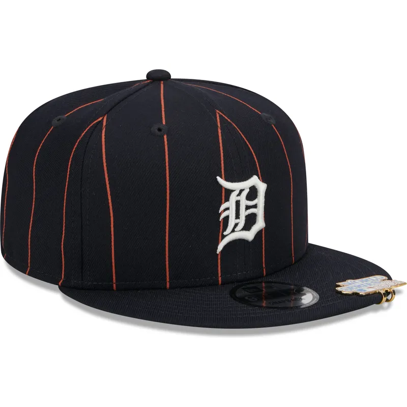 petten-plat-marineblauw-snapback-9fifty-pinstripe-visor-clip-van-detroit-tigers-mlb-van-new-era petten-plat-marineblauw-snapback-9fifty-pinstripe-visor-clip-van-detroit-tigers-mlb-van-new-era