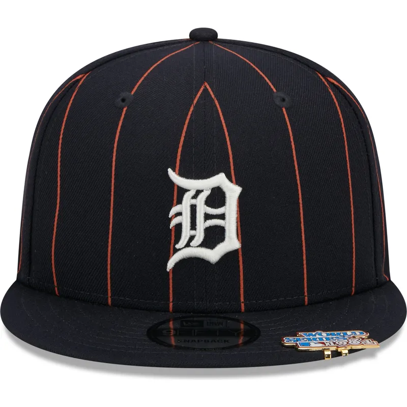 petten-plat-marineblauw-snapback-9fifty-pinstripe-visor-clip-van-detroit-tigers-mlb-van-new-era petten-plat-marineblauw-snapback-9fifty-pinstripe-visor-clip-van-detroit-tigers-mlb-van-new-era