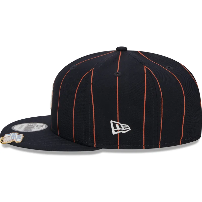 petten-plat-marineblauw-snapback-9fifty-pinstripe-visor-clip-van-detroit-tigers-mlb-van-new-era petten-plat-marineblauw-snapback-9fifty-pinstripe-visor-clip-van-detroit-tigers-mlb-van-new-era