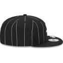 petten-plat-zwart-snapback-9fifty-pinstripe-visor-clip-van-chicago-white-sox-mlb-van-new-era